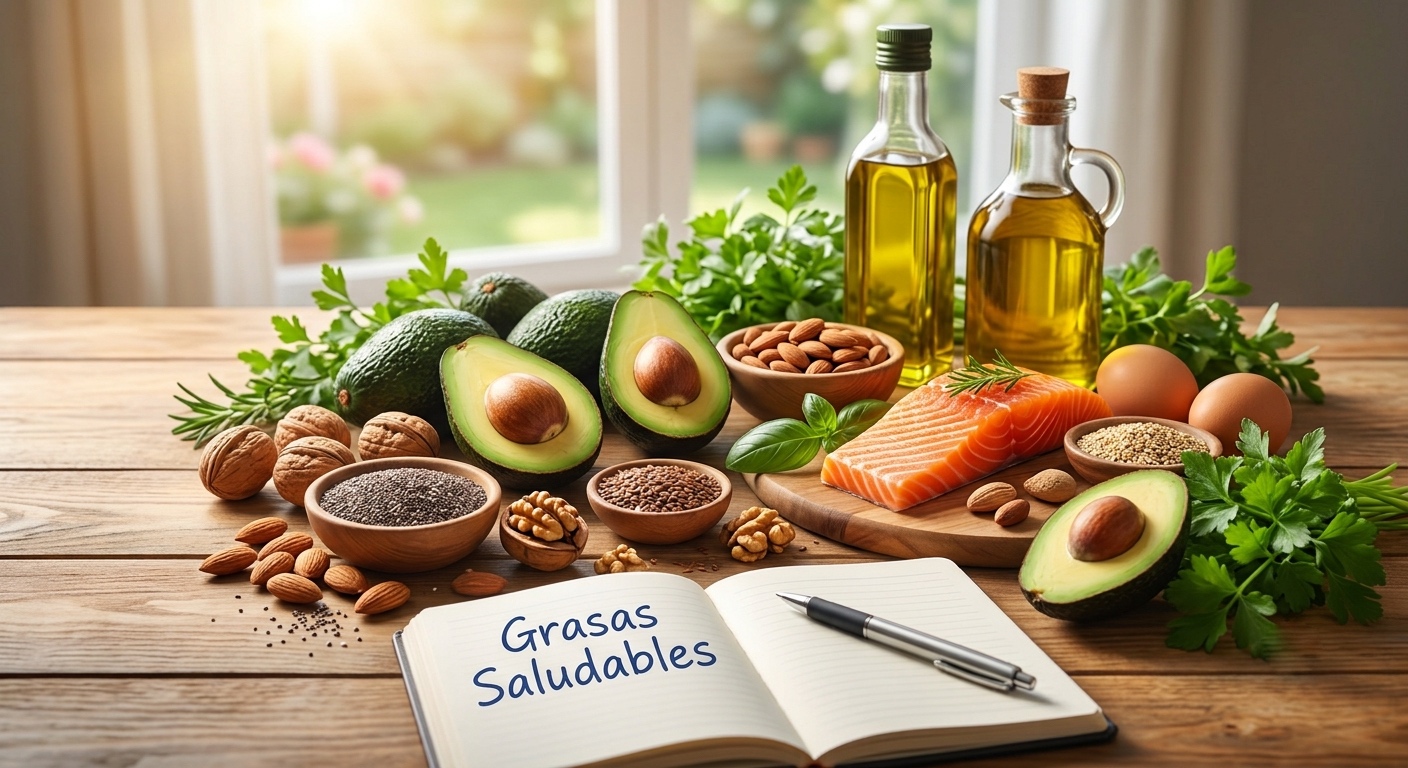 Grasas saludables: tipos, beneficios y alimentos que debes incluir en tu dieta