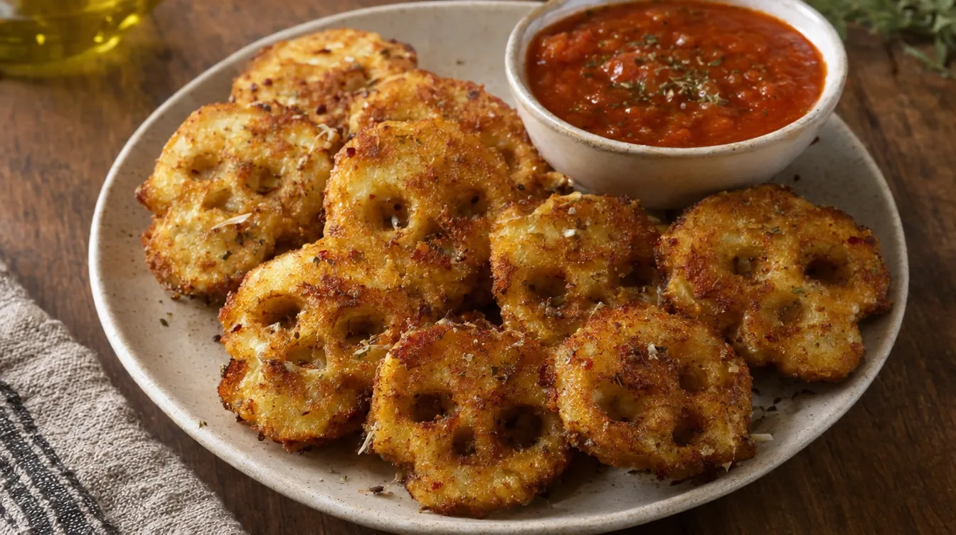 Calaveras de patata crujientes con salsa de tomate casera